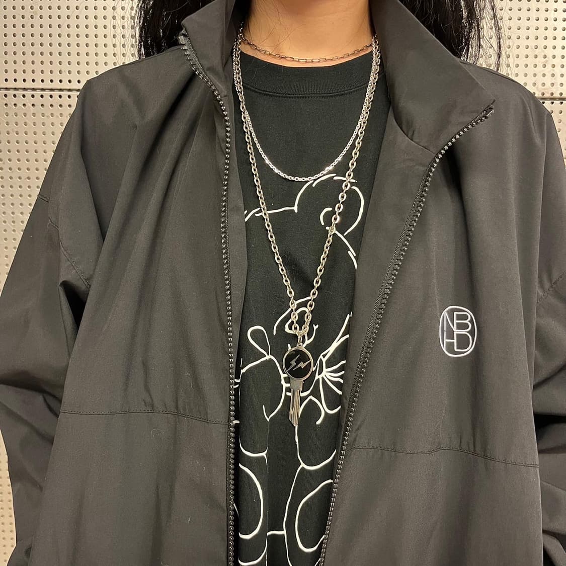 네이버후드 폴리스탠드 자켓 상품이미지1