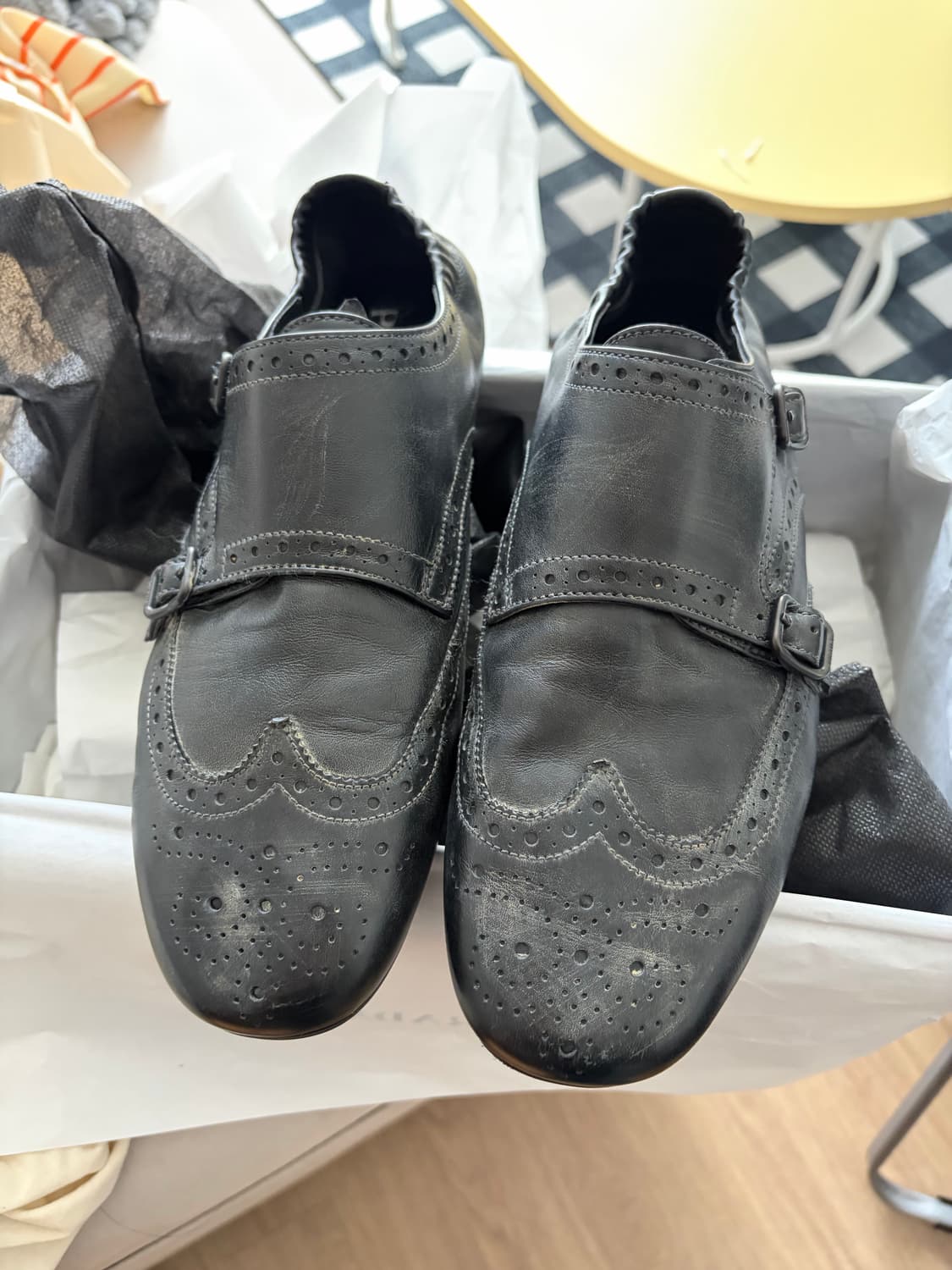 [7.5] 프라다 몽크 스트랩 로퍼 상품이미지4