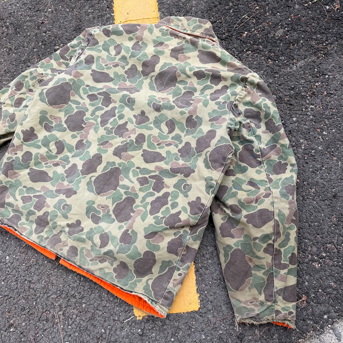 80s Vintage Duck Camo Huting Jacket 상품이미지7