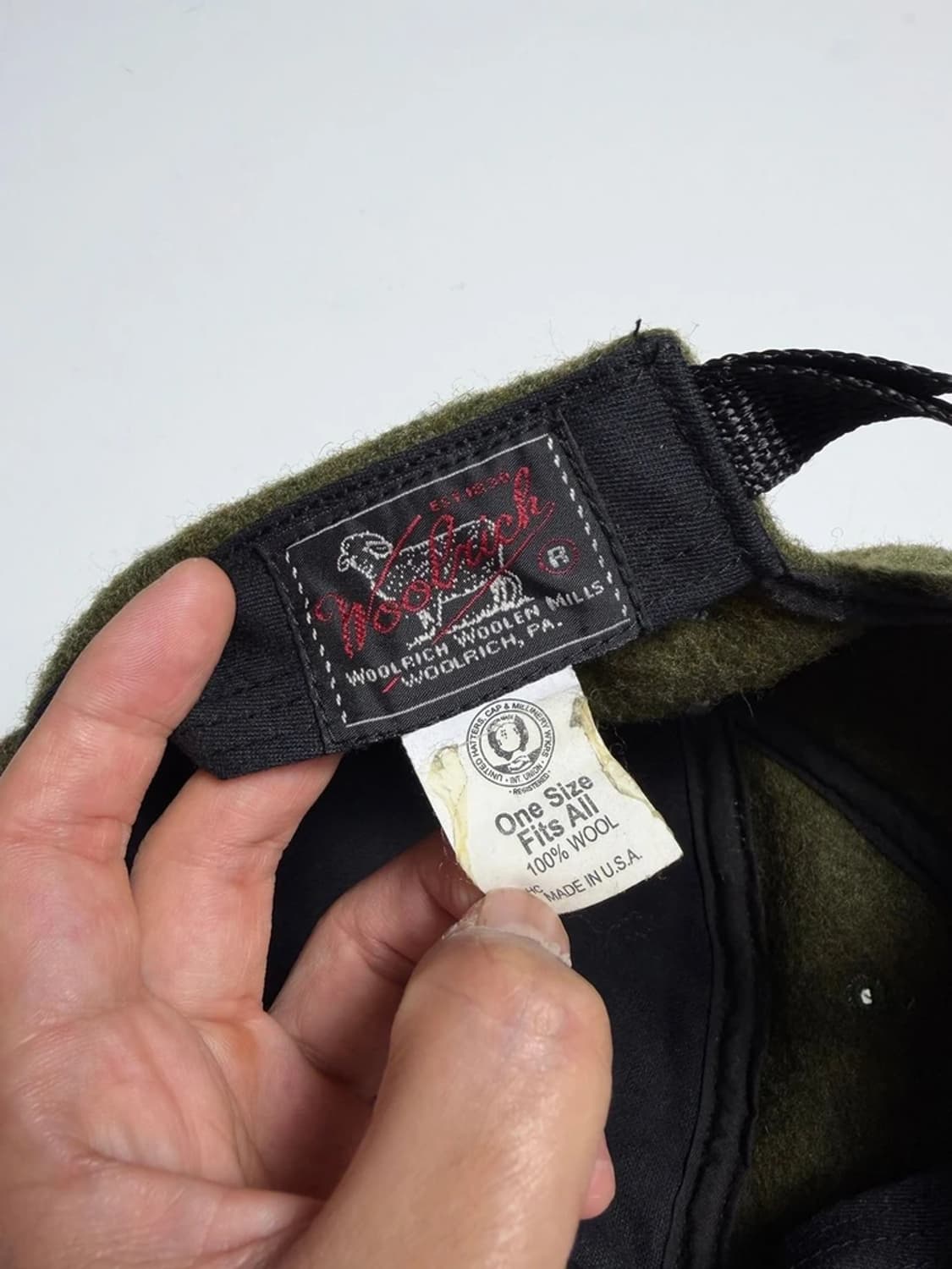 울리치 WOOLRICH USA 울 캡 모자 PR2227 상품이미지7