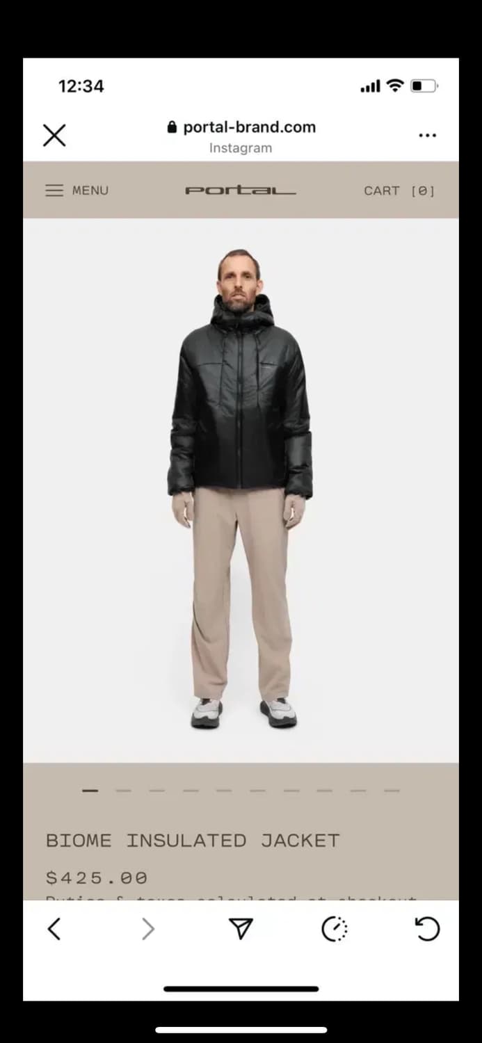 PORTAL BIOME INSULATED JACKET 상품이미지3