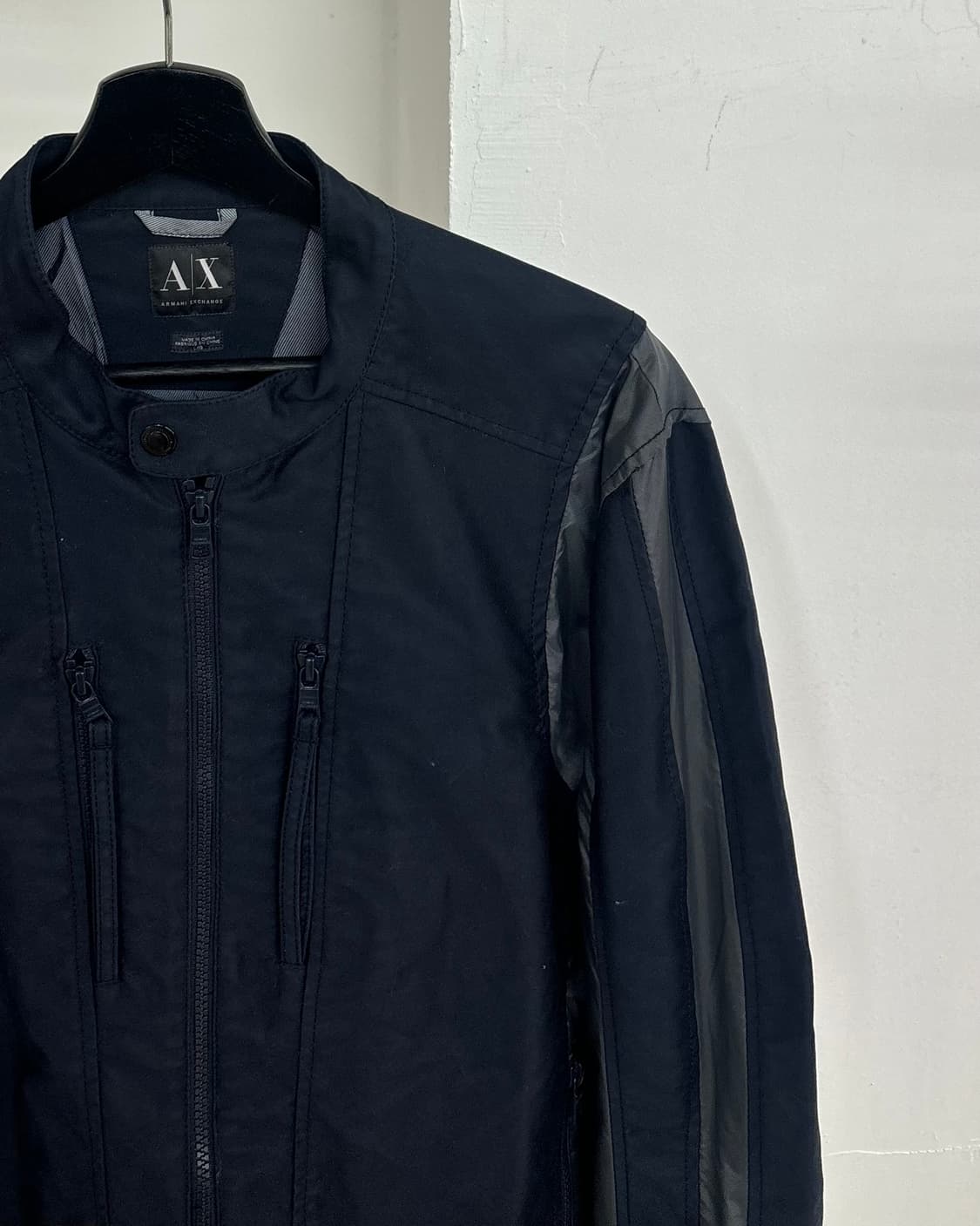 아르마니 익스체인지 투웨이 바이커 재킷 상품이미지4