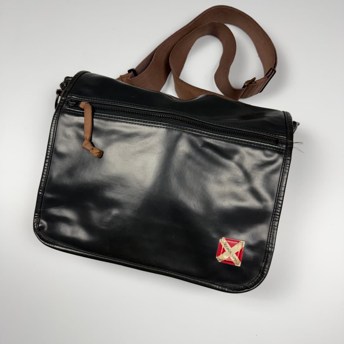 요시다포터 러기지라벨 라이너 메신저백 블랙 상품이미지2