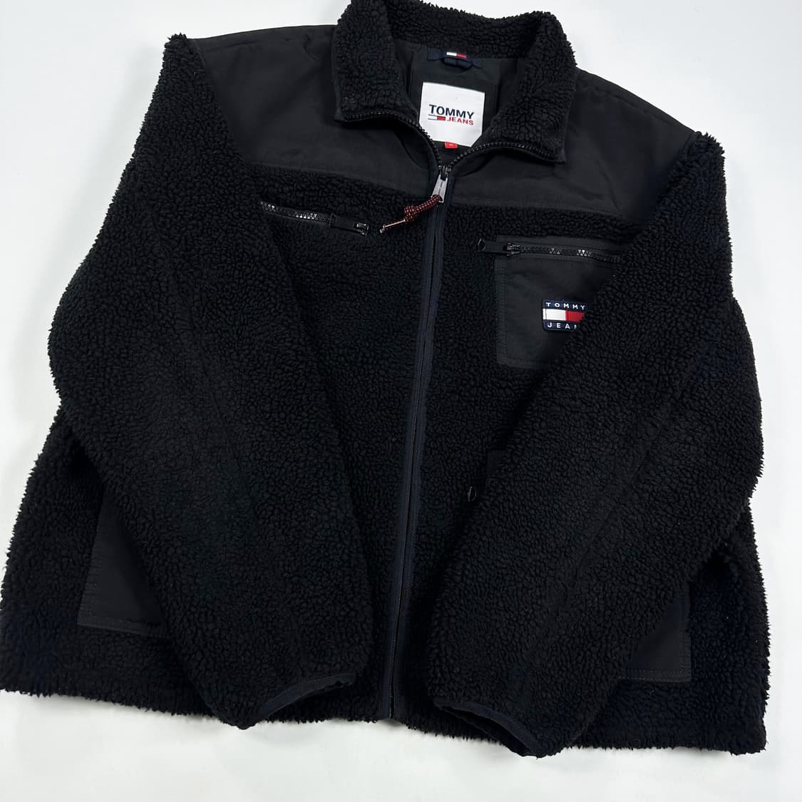 타미힐피거 플래그 블랙 후리스 자켓 (M 여성추천) 상품이미지3