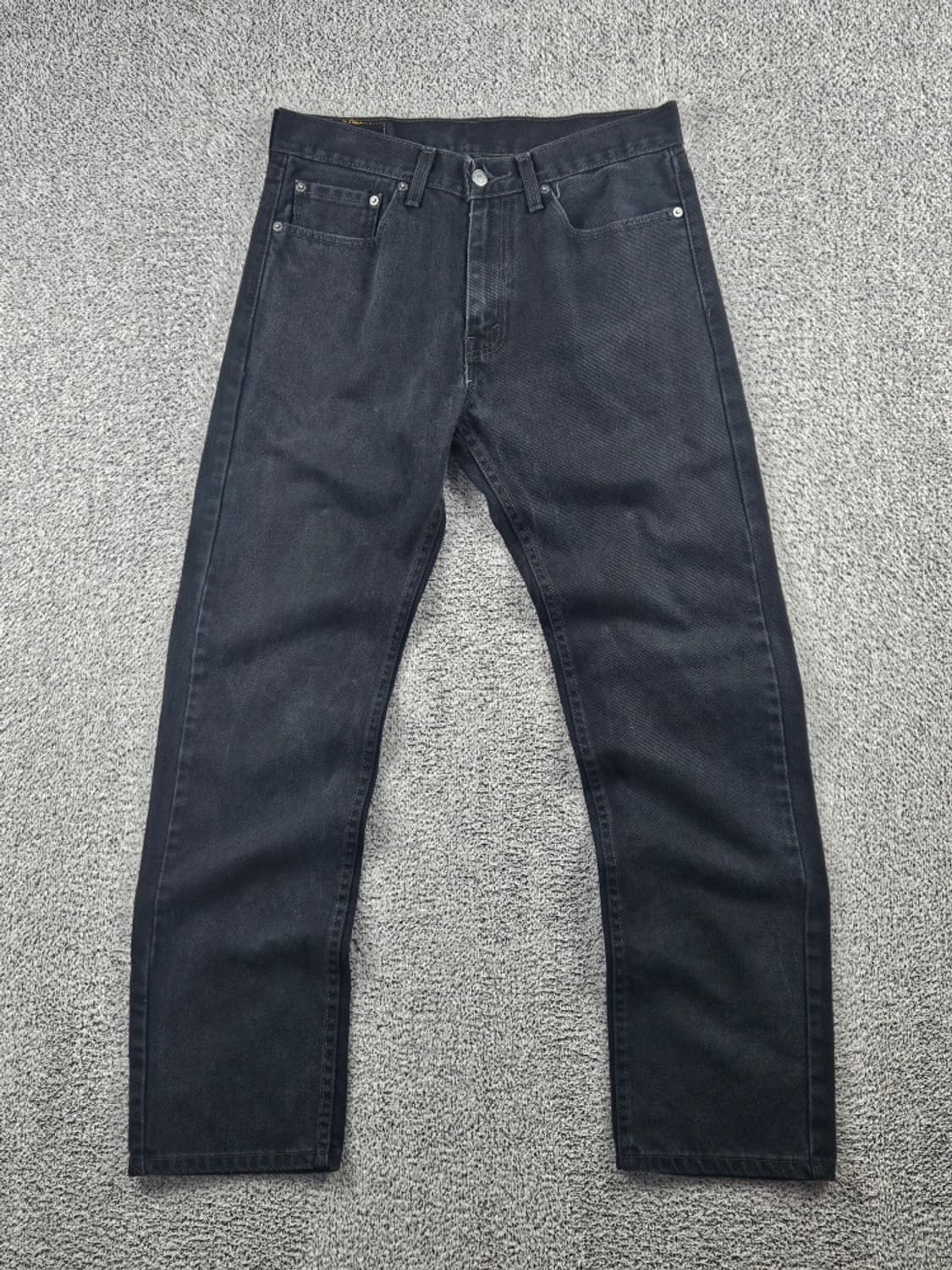 리바이스 505 블랙 데님 진 팬츠 ( 32X32 ) / 11338 상품이미지1