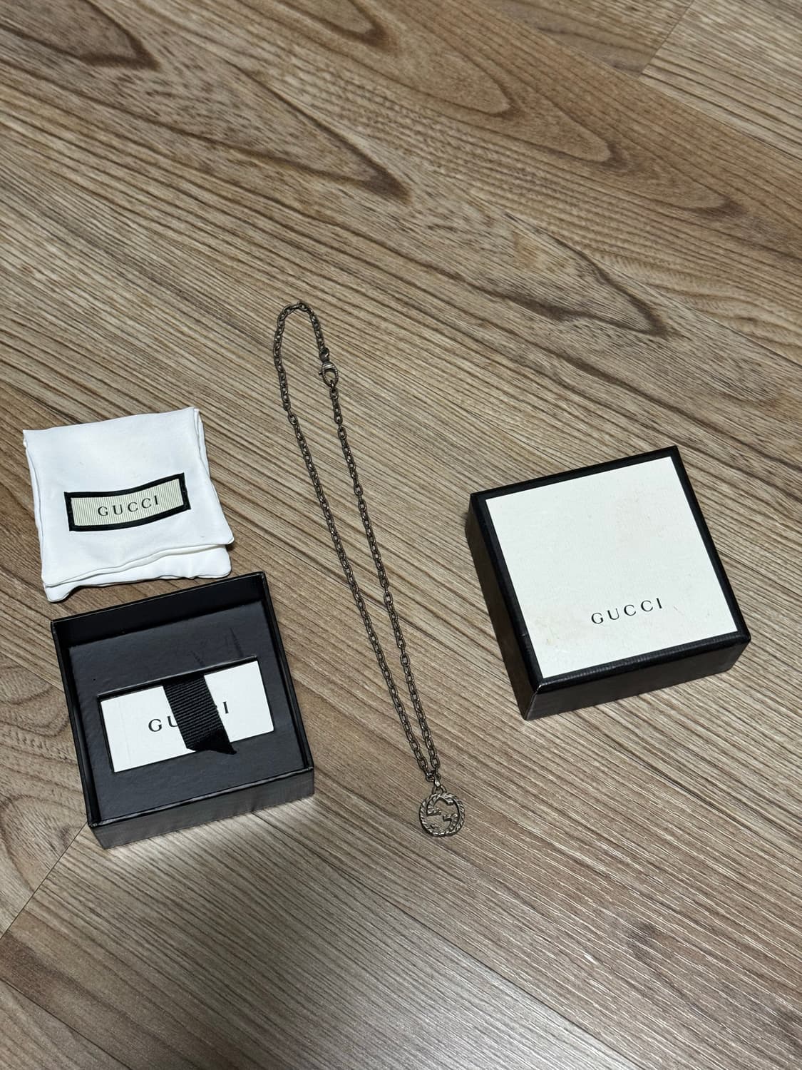 구찌 인터로킹 목걸이 상품이미지2