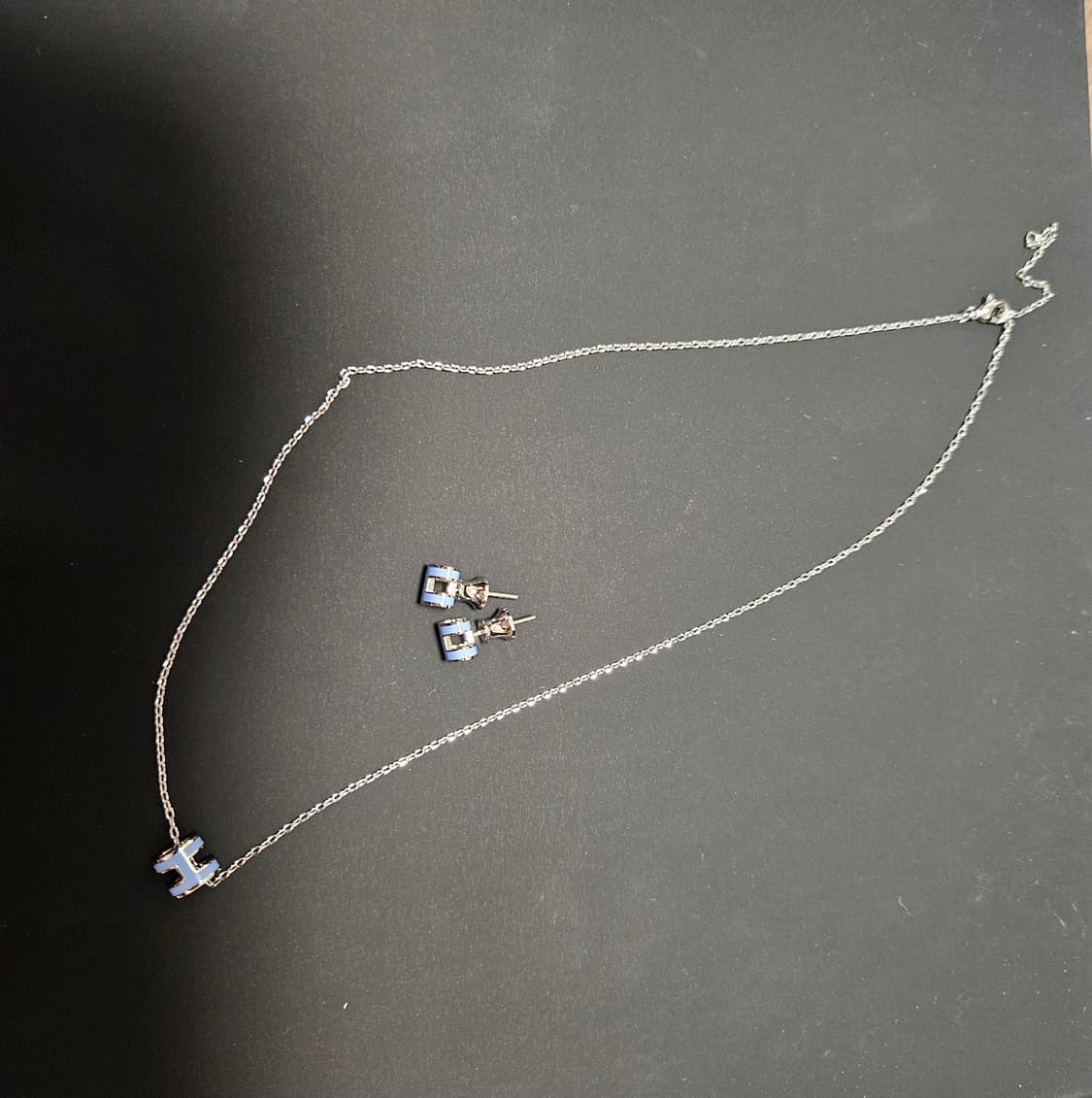 에르메스 팝아슈 미니 빈티지 목걸이 & 귀걸이 세트 상품이미지1