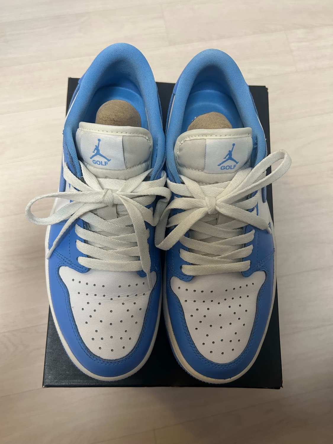 정품 나이키 조던 1 로우 골프 unc 250 상품이미지3