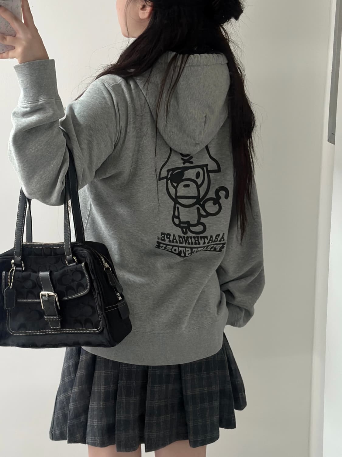 베이프 해적 마일로 후드집업 상품이미지3