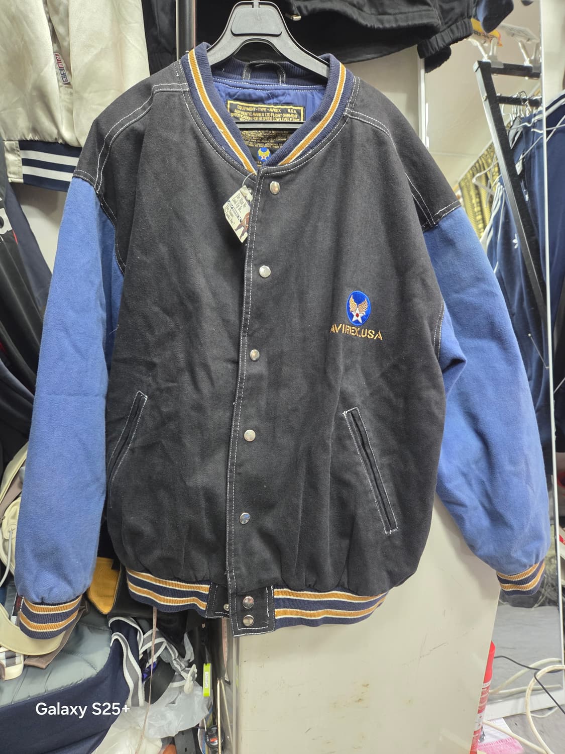 AVIREX.USA   블루종자켓 상품이미지1