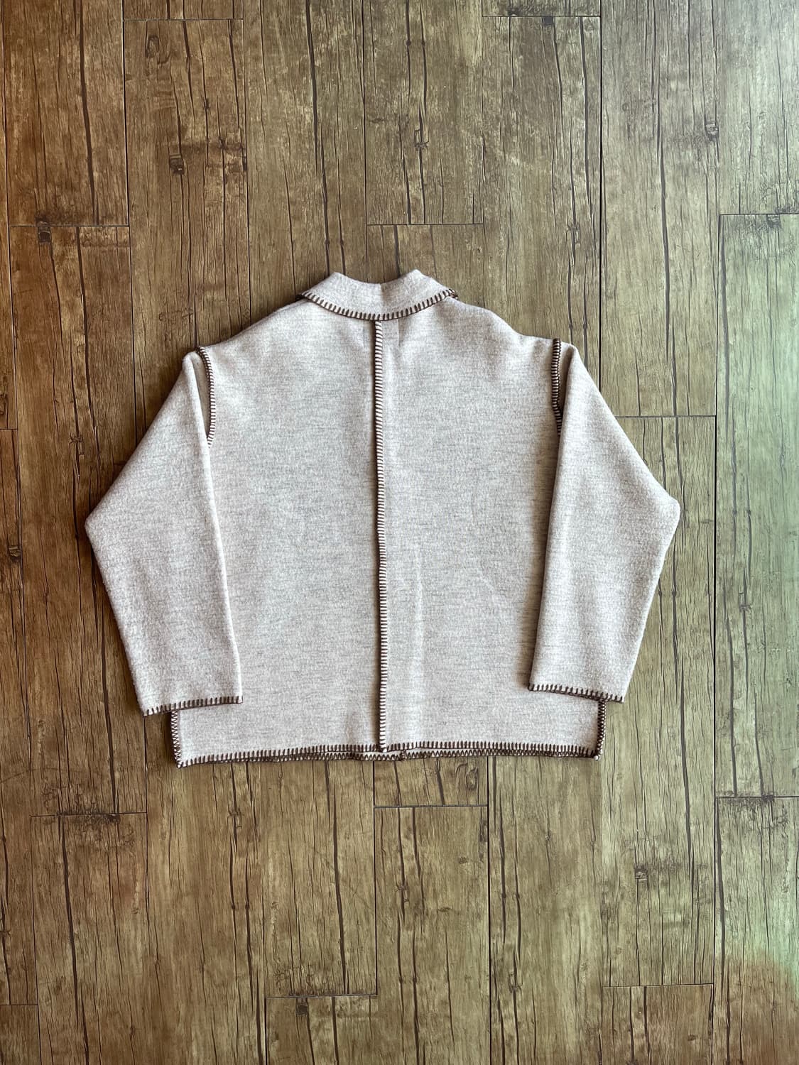 FREAK’S STORE Stitch Oversized Knit JK 상품이미지6