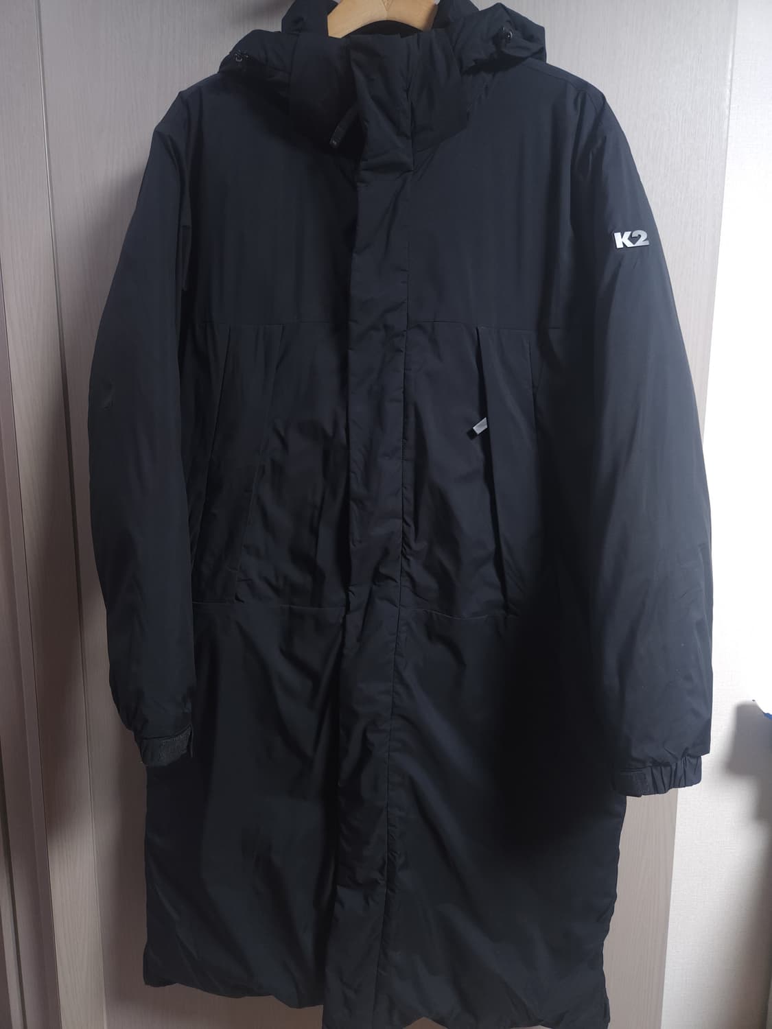 K2 덕다운 롱패딩, L 상품이미지1