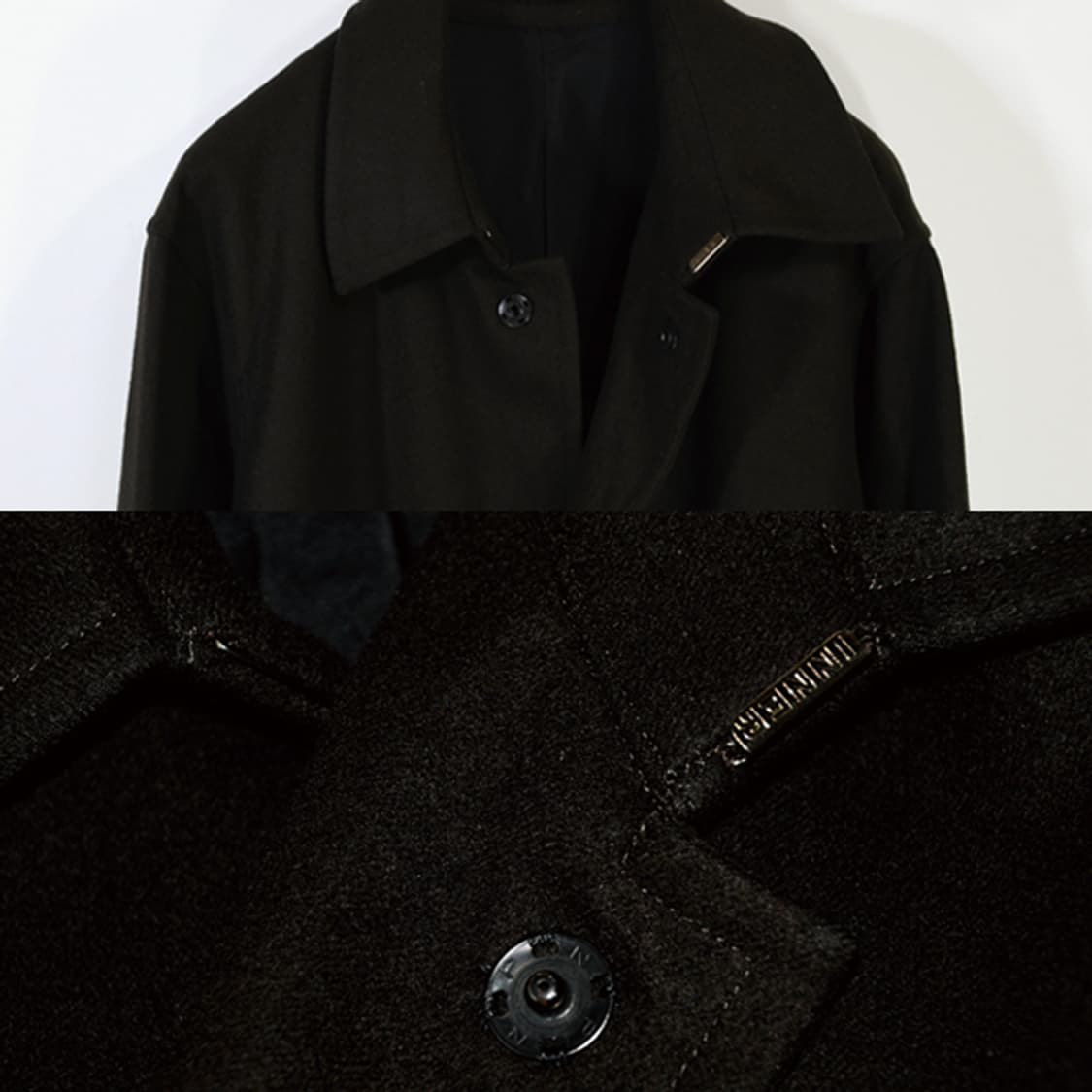 Yohji Yamamoto 싱글울코트 상품이미지8