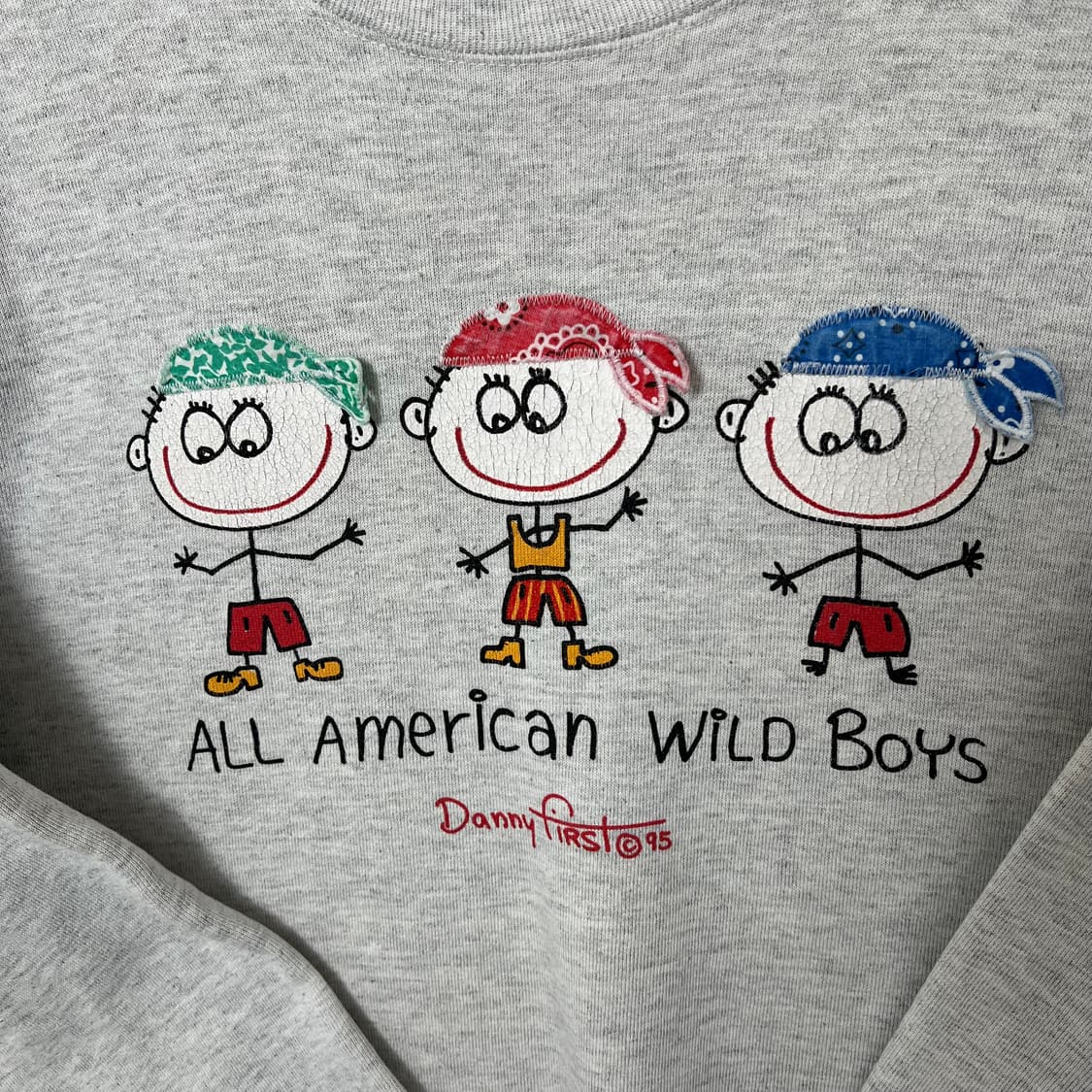 1990s USA Danny 대니 퍼스트 스웻셔츠 상품이미지3