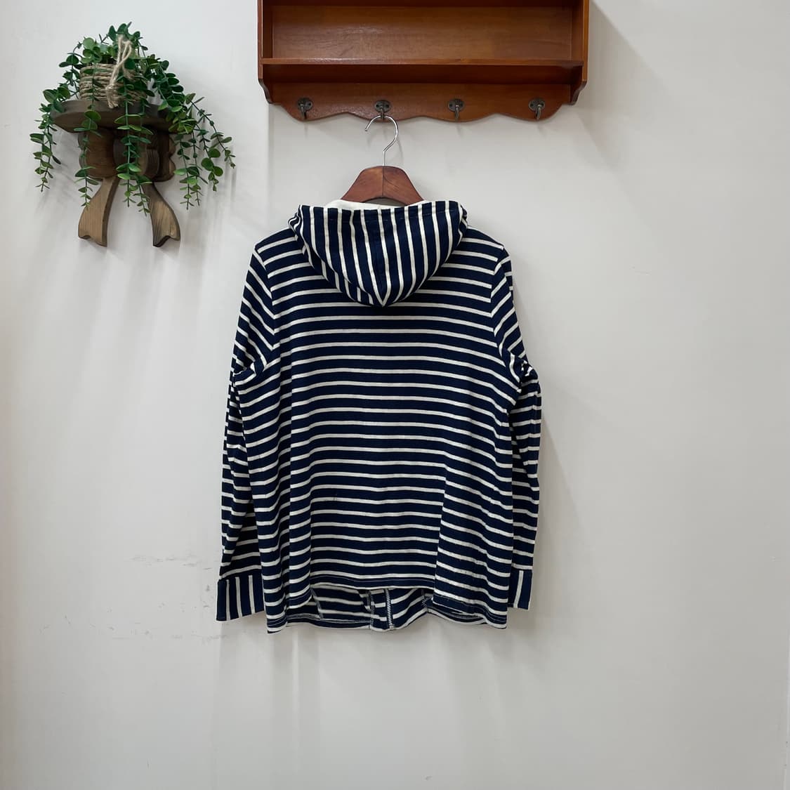 올리브데올리브 더플 떢복이 스트라이흐 집업 후드 자켓 상품이미지2