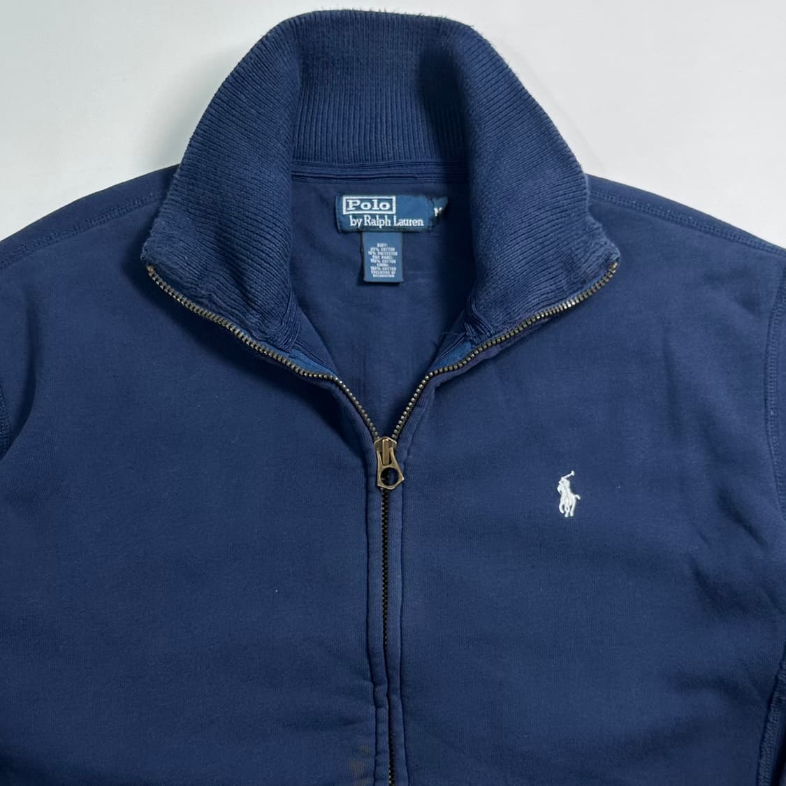폴로 랄프로렌 네이비 스키패치 스웻 집업 상품이미지2