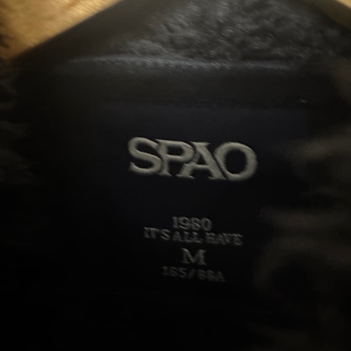 스파오 울프죠 퍼 후드집업 상품이미지3