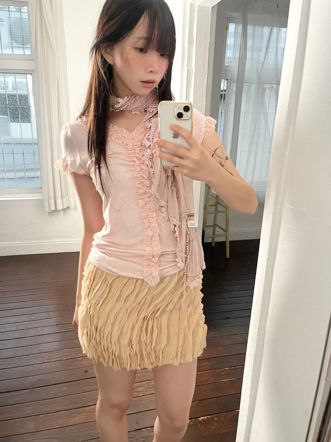 레이스 스카프 상품이미지3