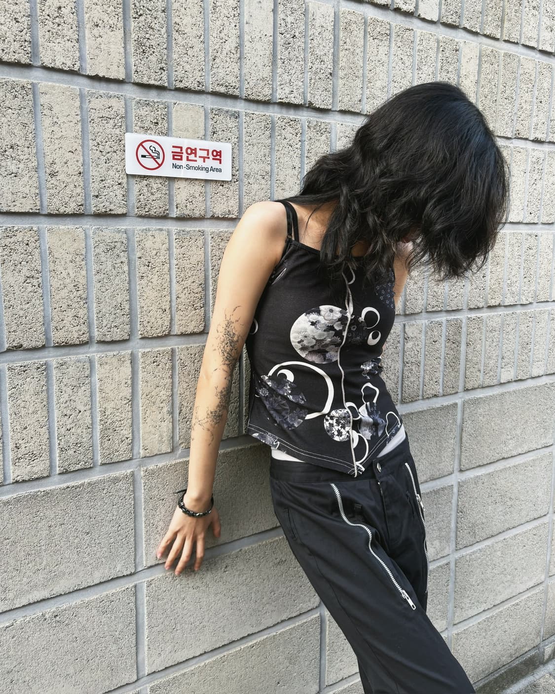 오즈온 오리엔탈 매쉬 슬리브리스 상품이미지1