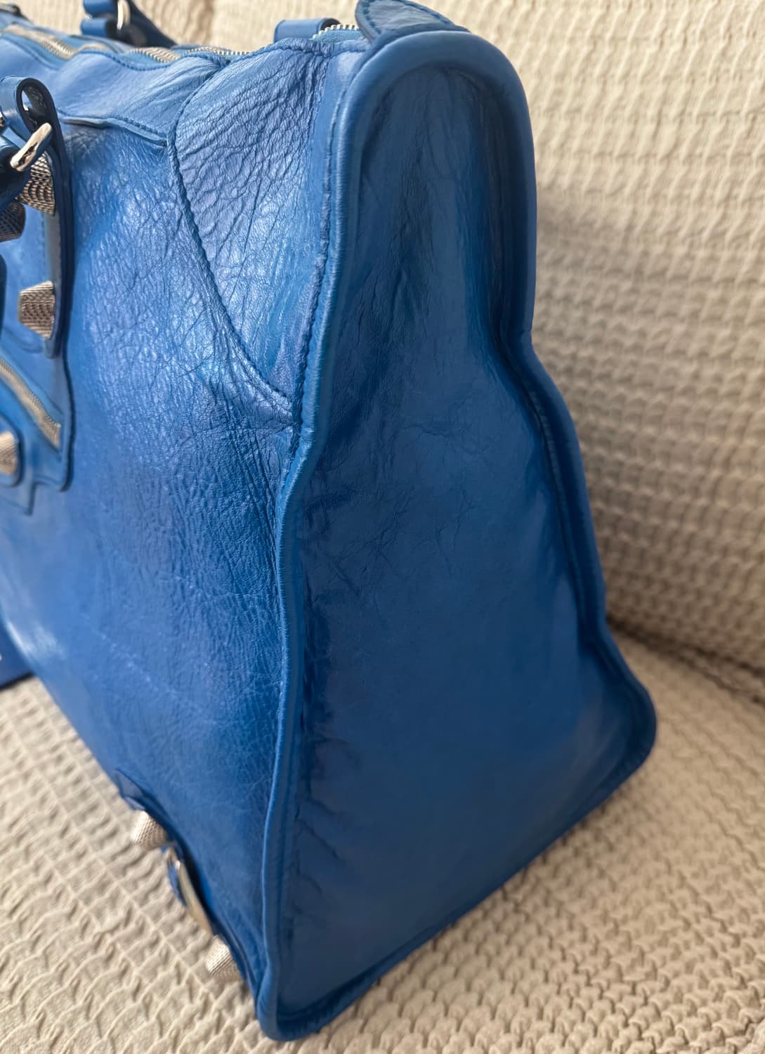 발렌시아가 자이언트 모터백 시티백 XL 위켄더 토트백 숄더백 상품이미지4