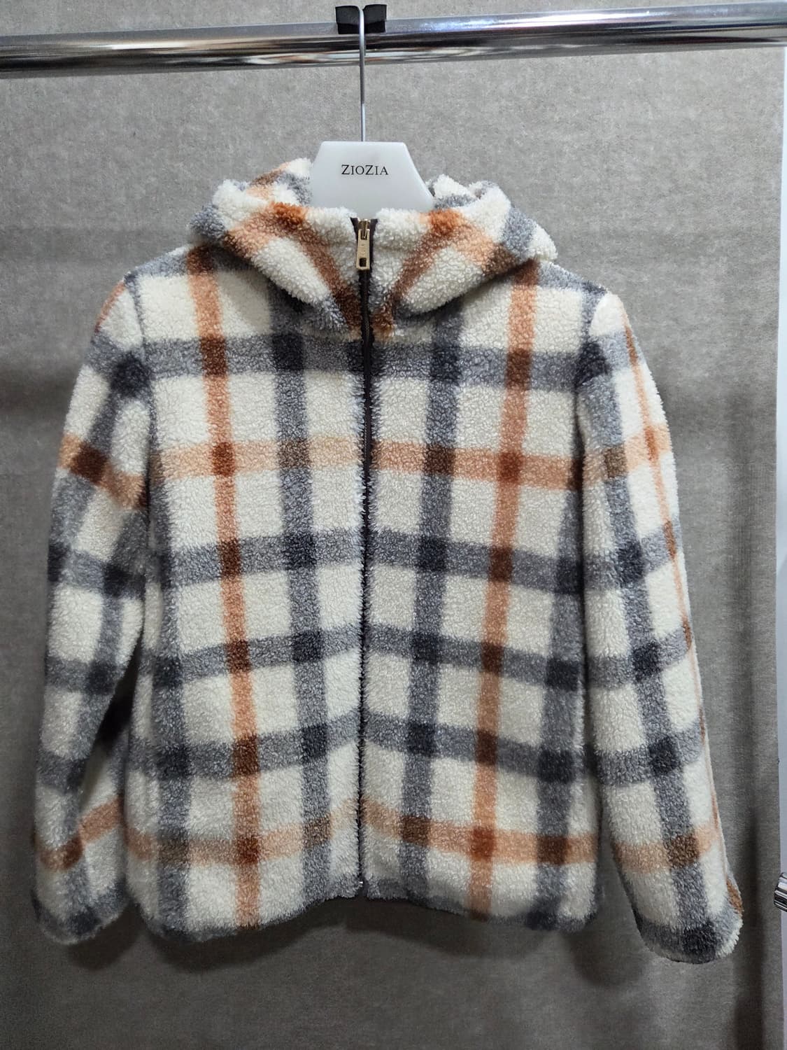 여성 66size 닥스 후리스 후드 자켓 상품이미지1