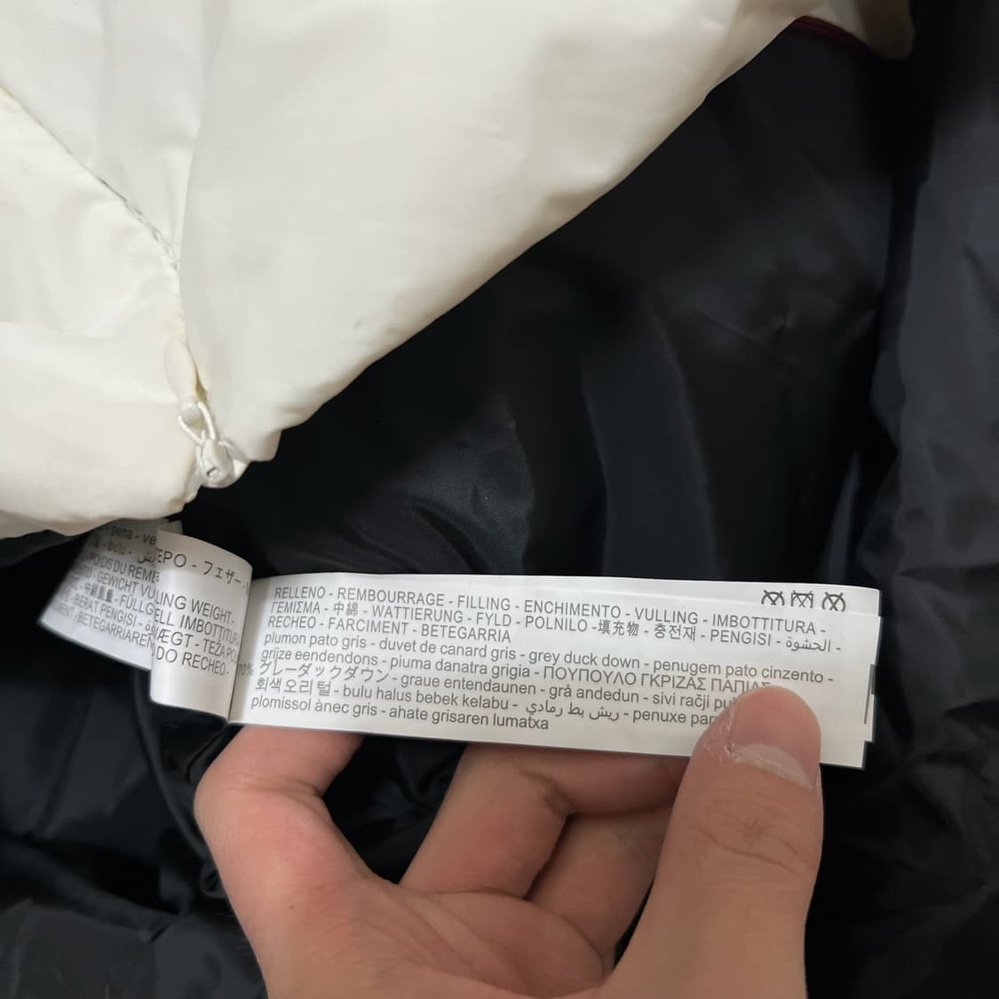 자라 우먼 여성 덕다운 화이트 후드 롱패딩 M/95 상품이미지6