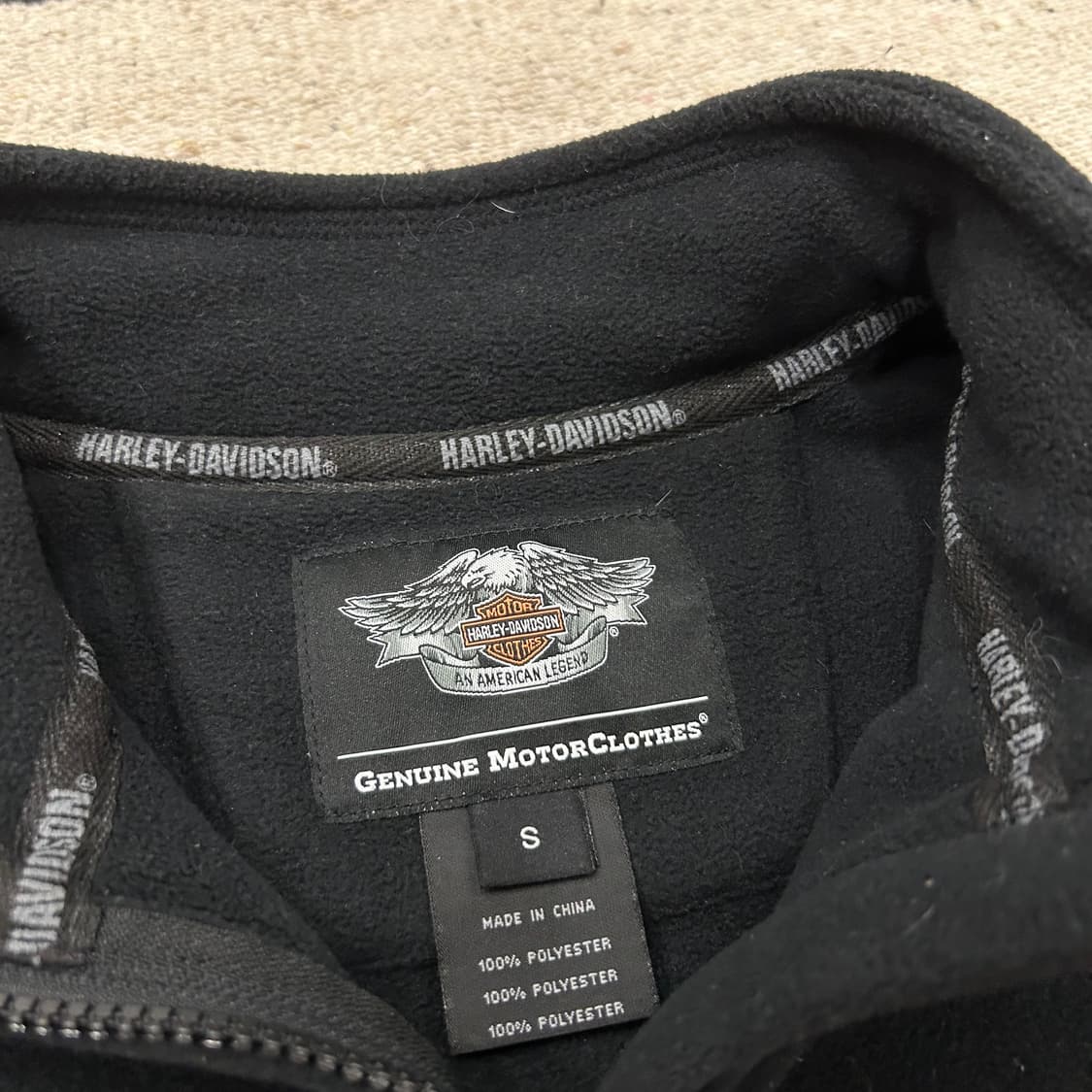 할리데이비슨 하프집업 후리스 상품이미지3