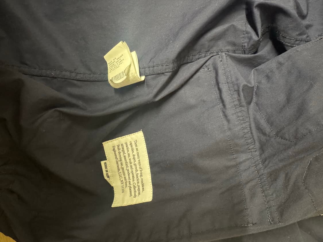 엔지니어드 가먼츠 아틀란틱 파카 네이비 M 상품이미지3