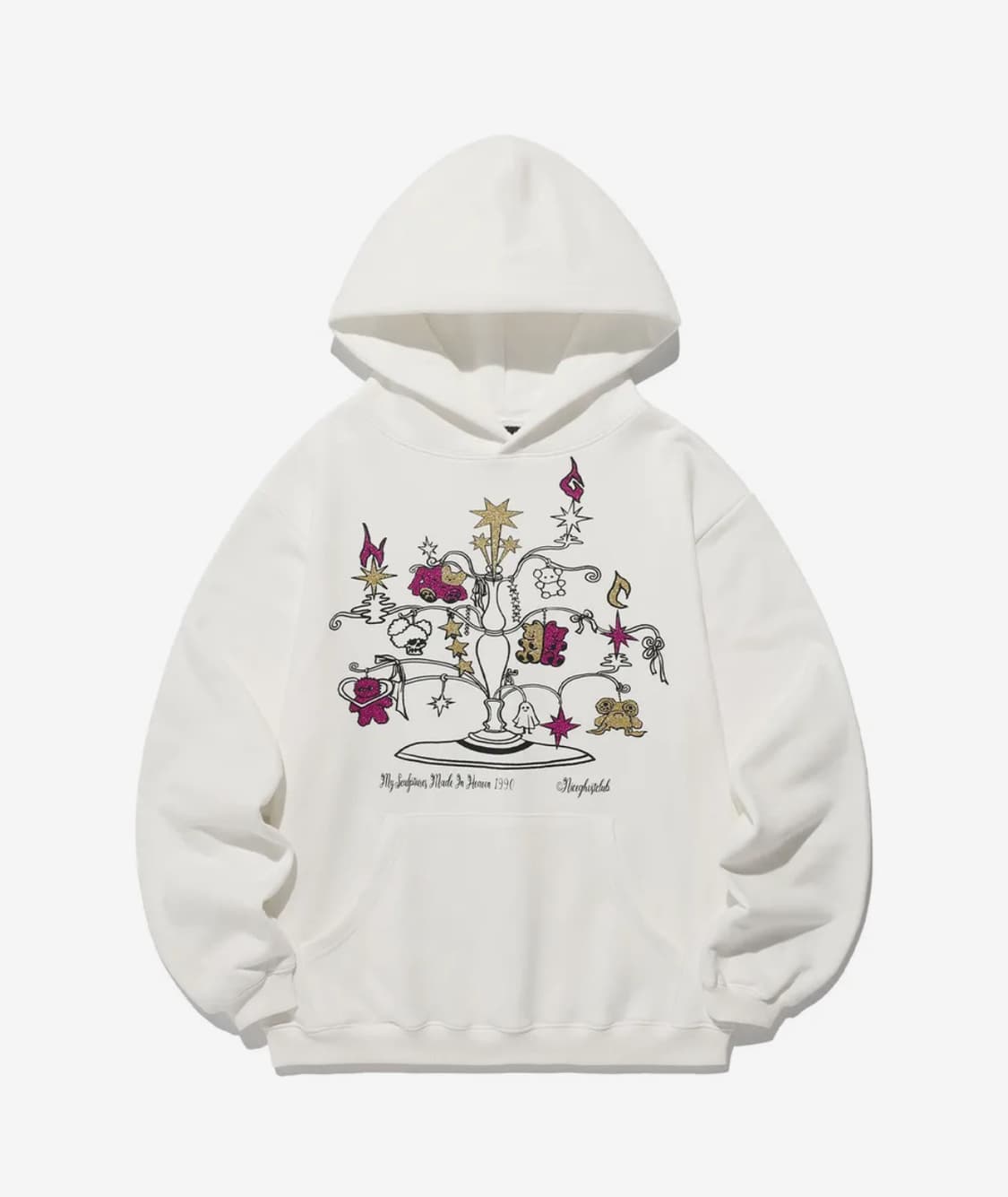 HEAVEN SCULPTURE HOODIE_WHITE 상품이미지2