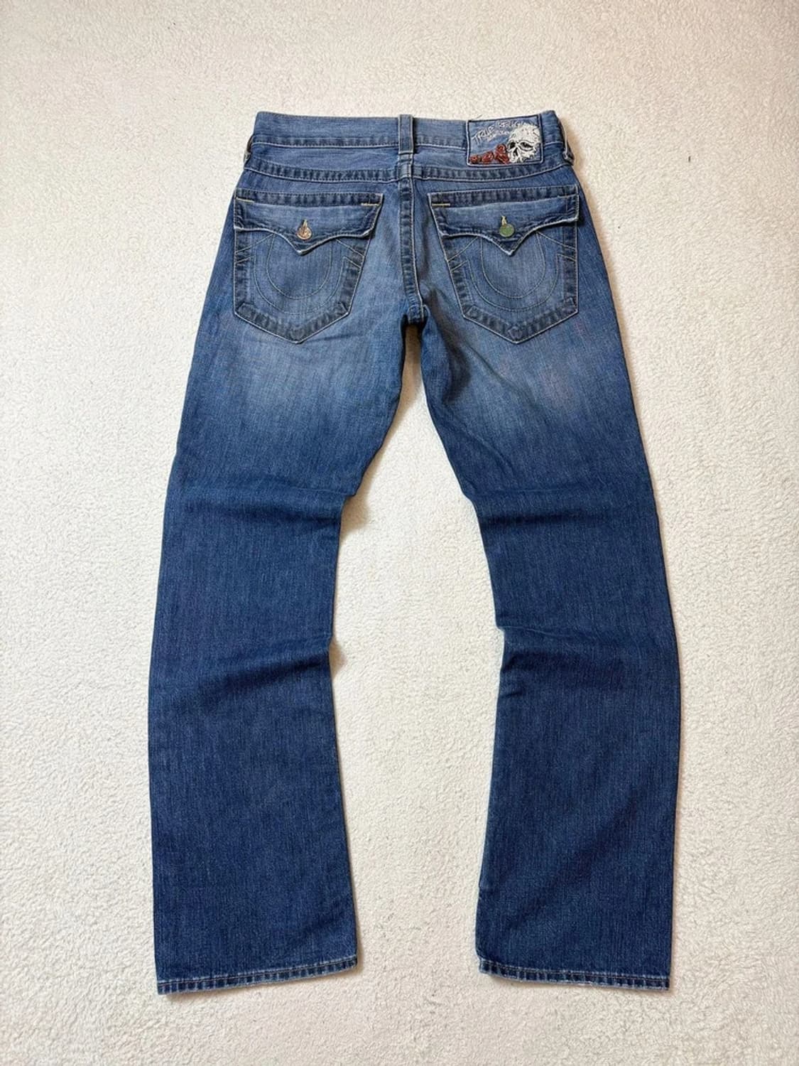 트루릴리젼 00's USA 패치드 데님 팬츠 PN6483    상품이미지6