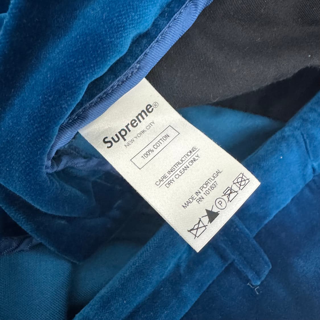 슈프림 벨루어 바지 상품이미지4