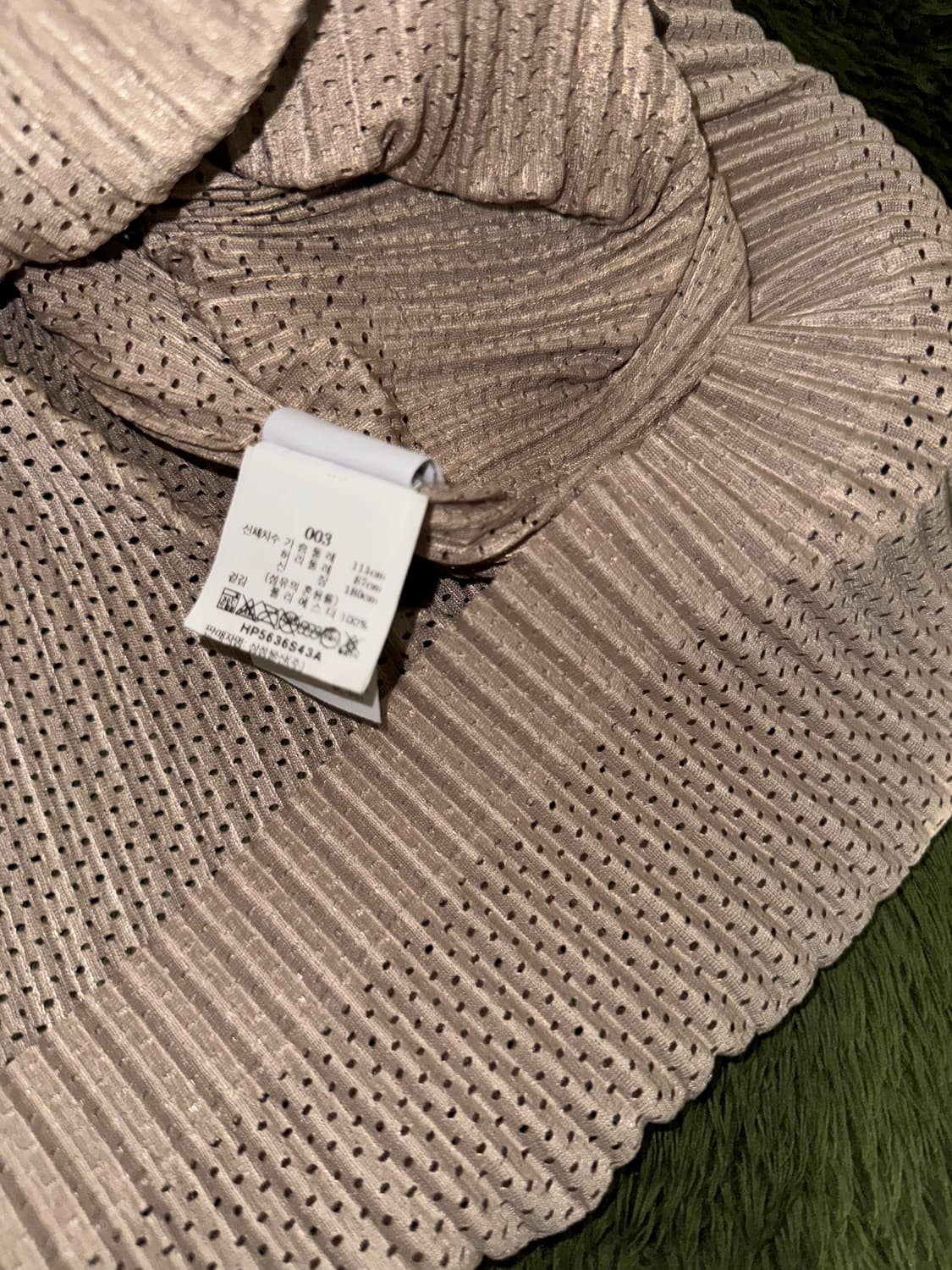 [3] 이세이 미야케 옴므 플리세 25ss 플리츠 슬리브리스 베스트 상품이미지7