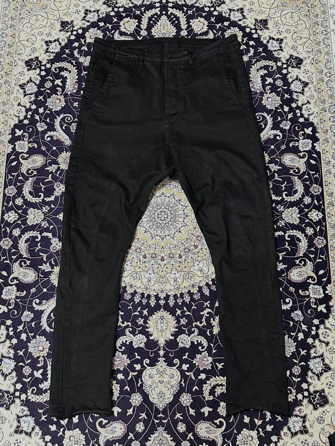 Poeme bohemien curved seam saruel pants 상품이미지2