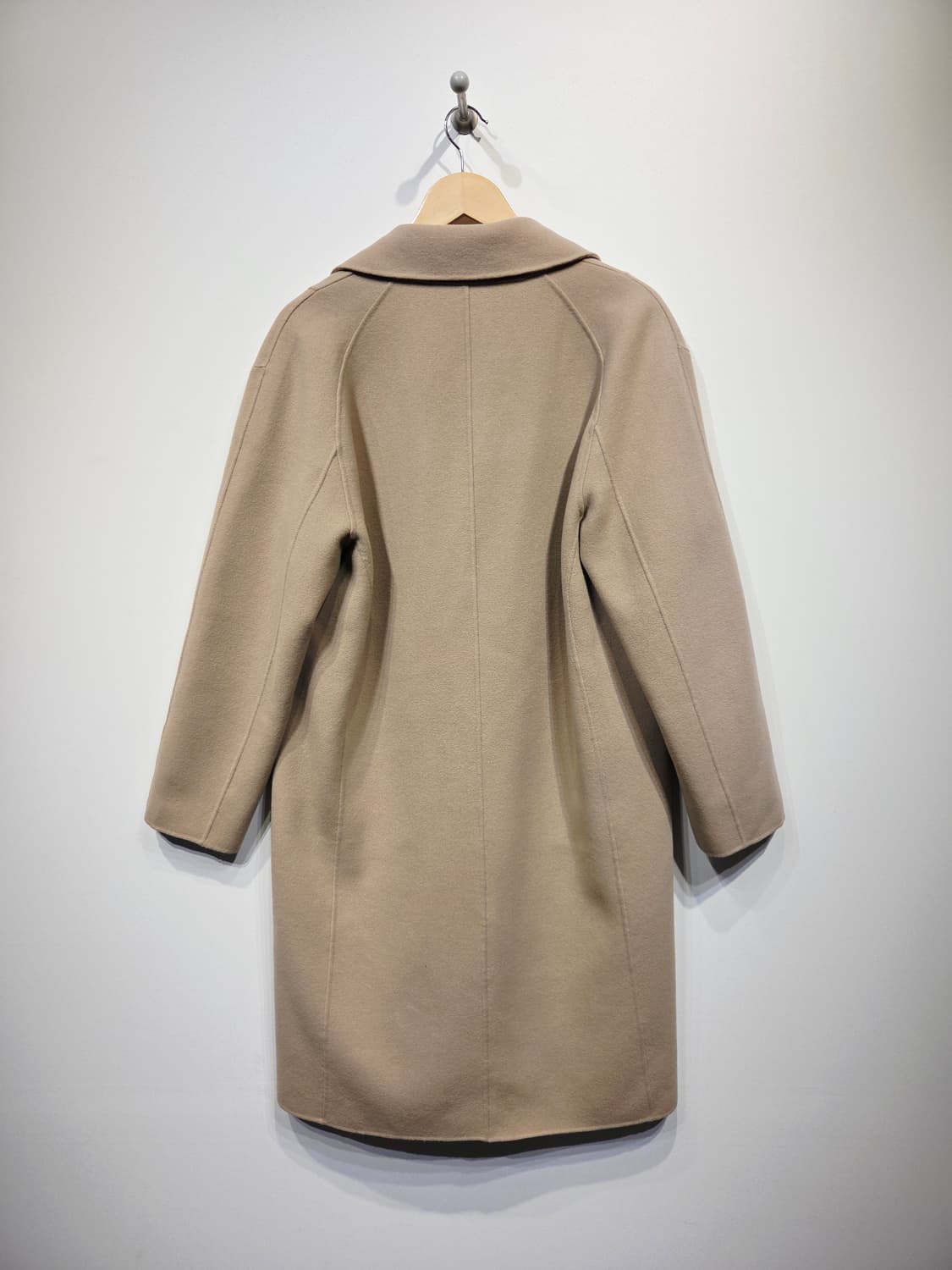 ZIO SONGZIO 지오송지오 캐시미어 혼방 싱글 코트 베이지 상품이미지6