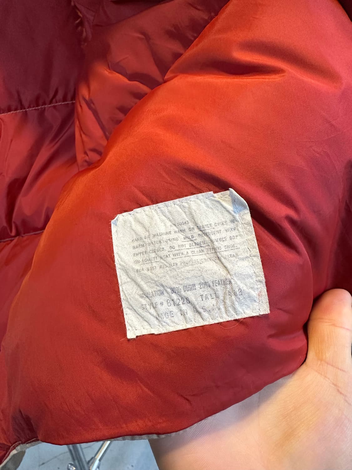 80s 펜필드 덕 다운 베스트 made in usa 상품이미지10