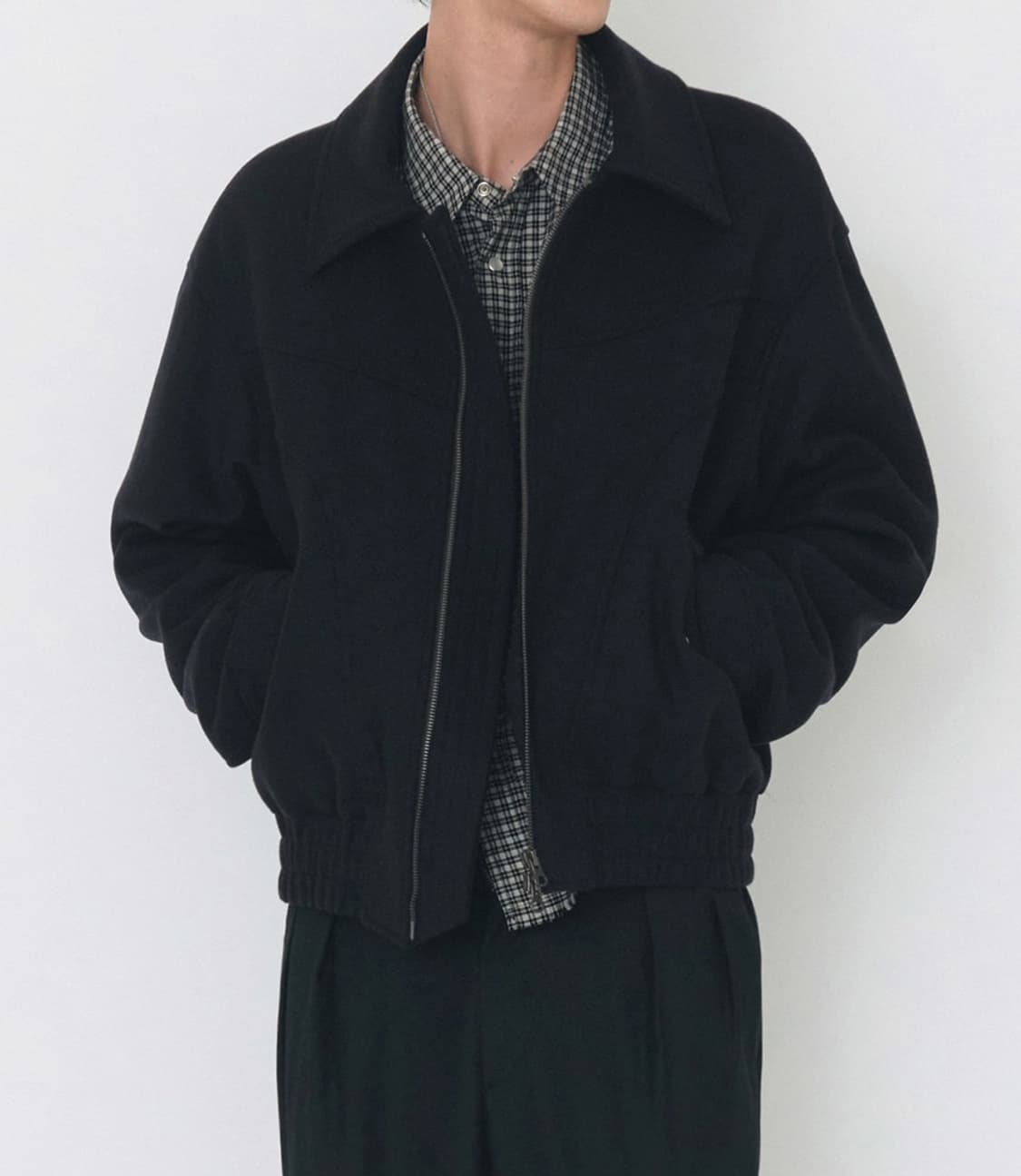 아워스코프 23FW 울 블루종 2사이즈 상품이미지1