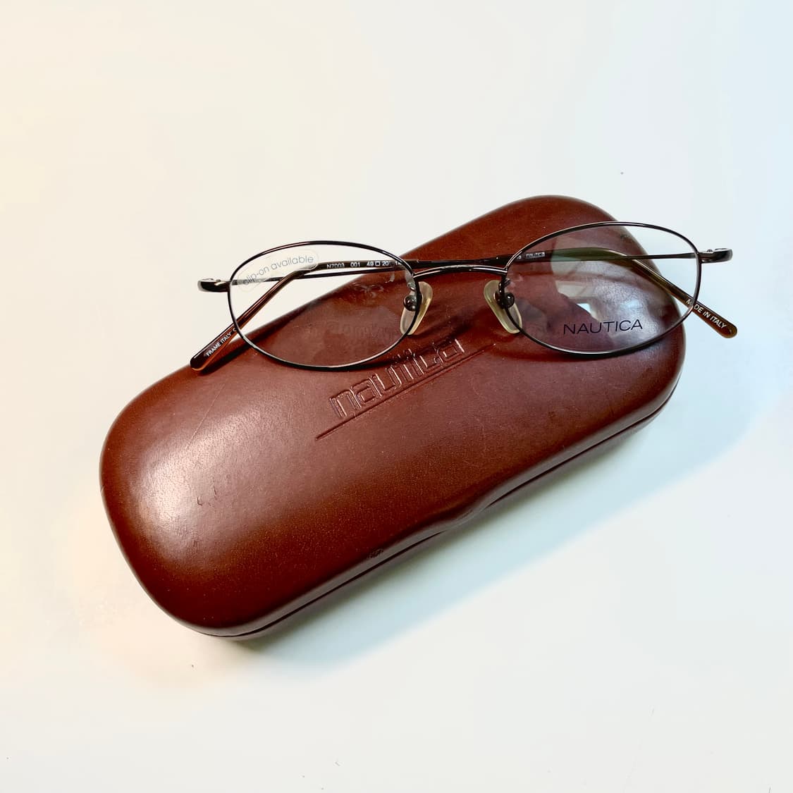 NAUTICA 이태리의 하우스 브랜드 노티카 사의 빈티지 안경 상품이미지5