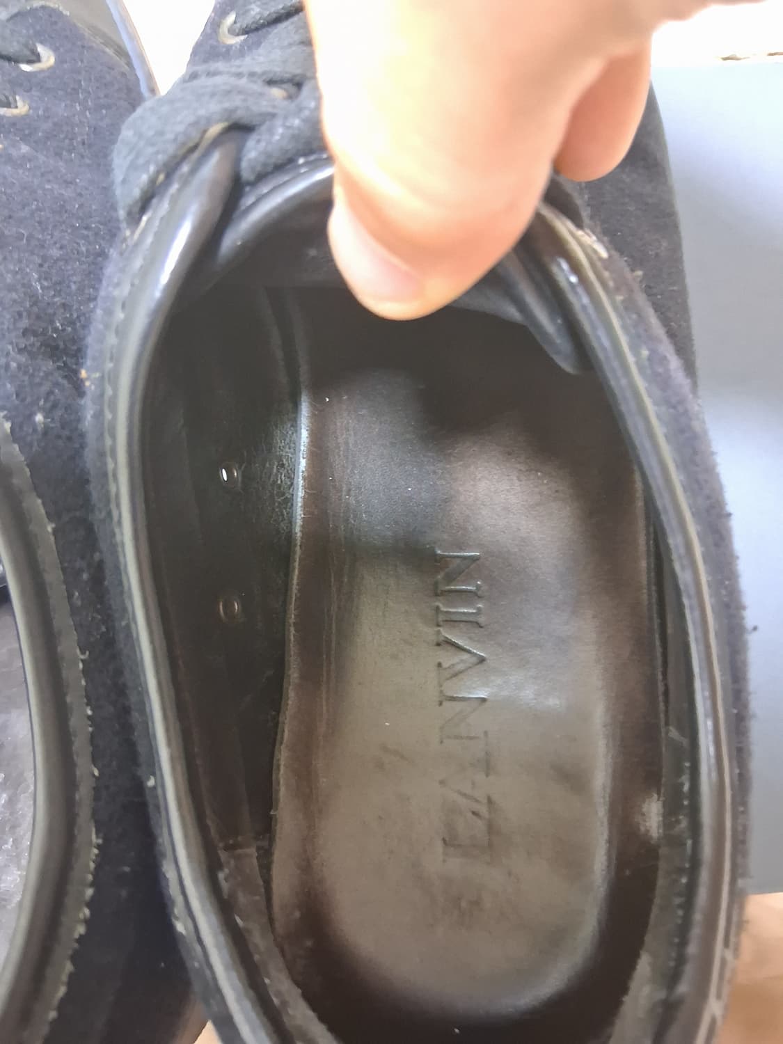 랑방 DBB1 올블랙 스니커즈 270 상품이미지5