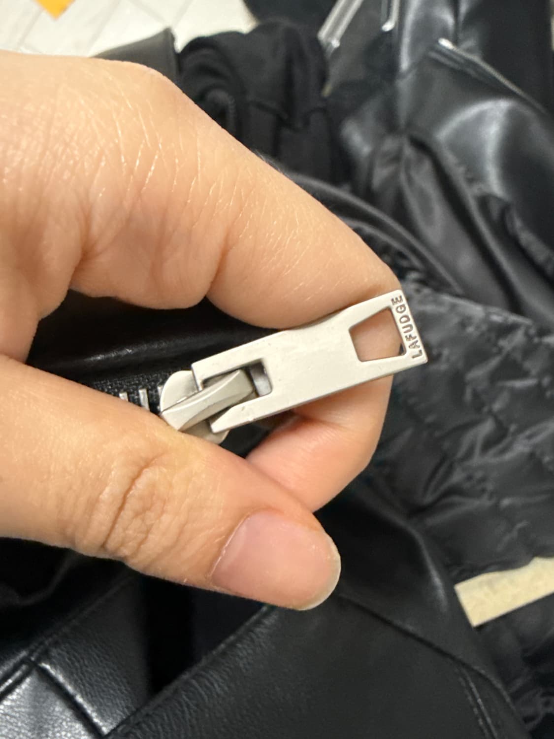 라퍼지우먼 레더자켓 상품이미지4