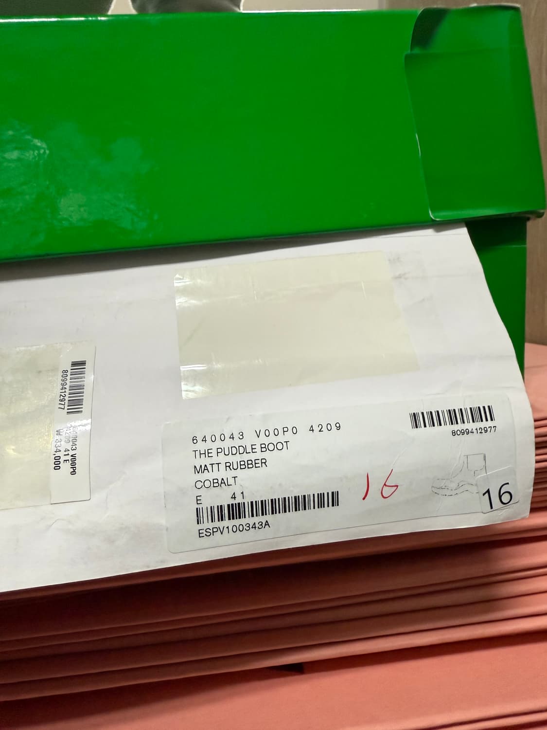 [41] 보테가 베네타 퍼들 부츠 코발트 블루 상품이미지4