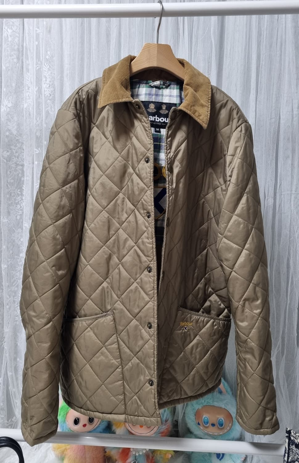 정품) 바버  퀼팅 자켓  상품이미지3