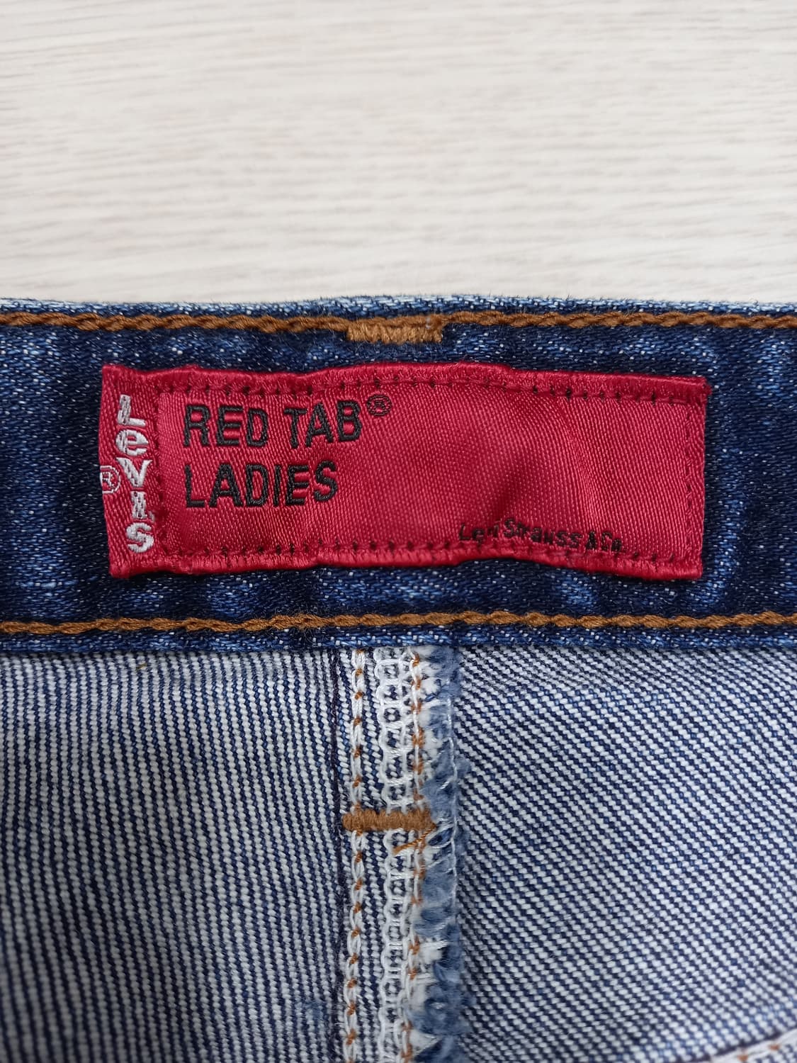 26 리바이스 LADIES 레드탭 스판 슬림일자진 26-613 상품이미지7