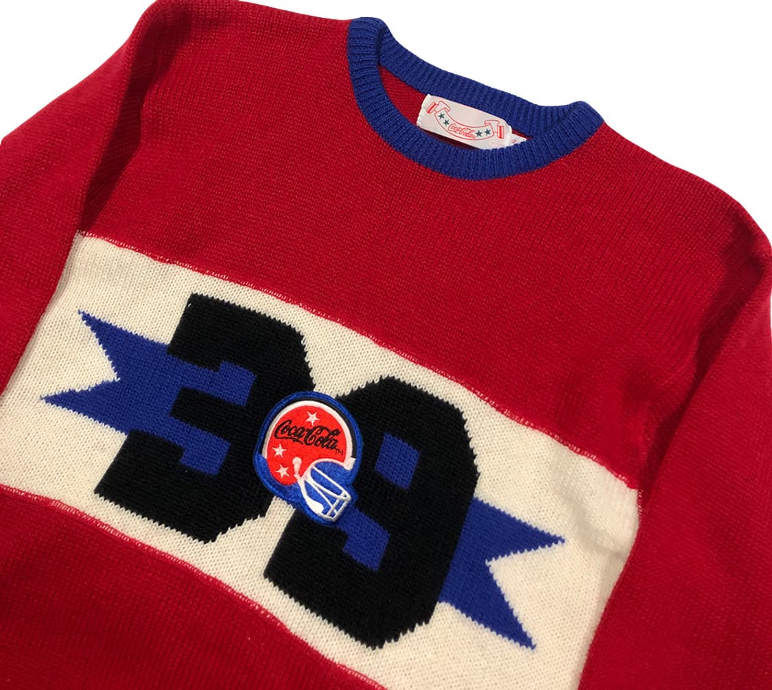 빈티지 레트로 코카콜라 울 니트 스웨터  상품이미지5