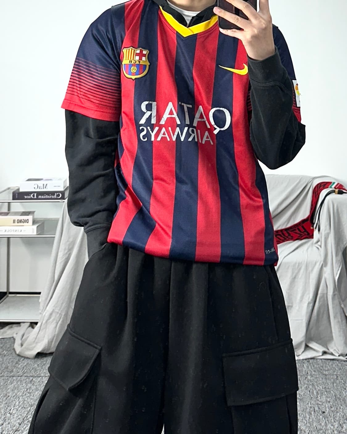 나이키 13-14 바로셀로나 어센틱 유니폼 상품이미지3