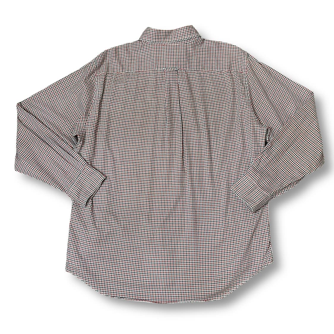 노티카 레드네이비 체크 원포켓 긴팔 셔츠 L 상품이미지2