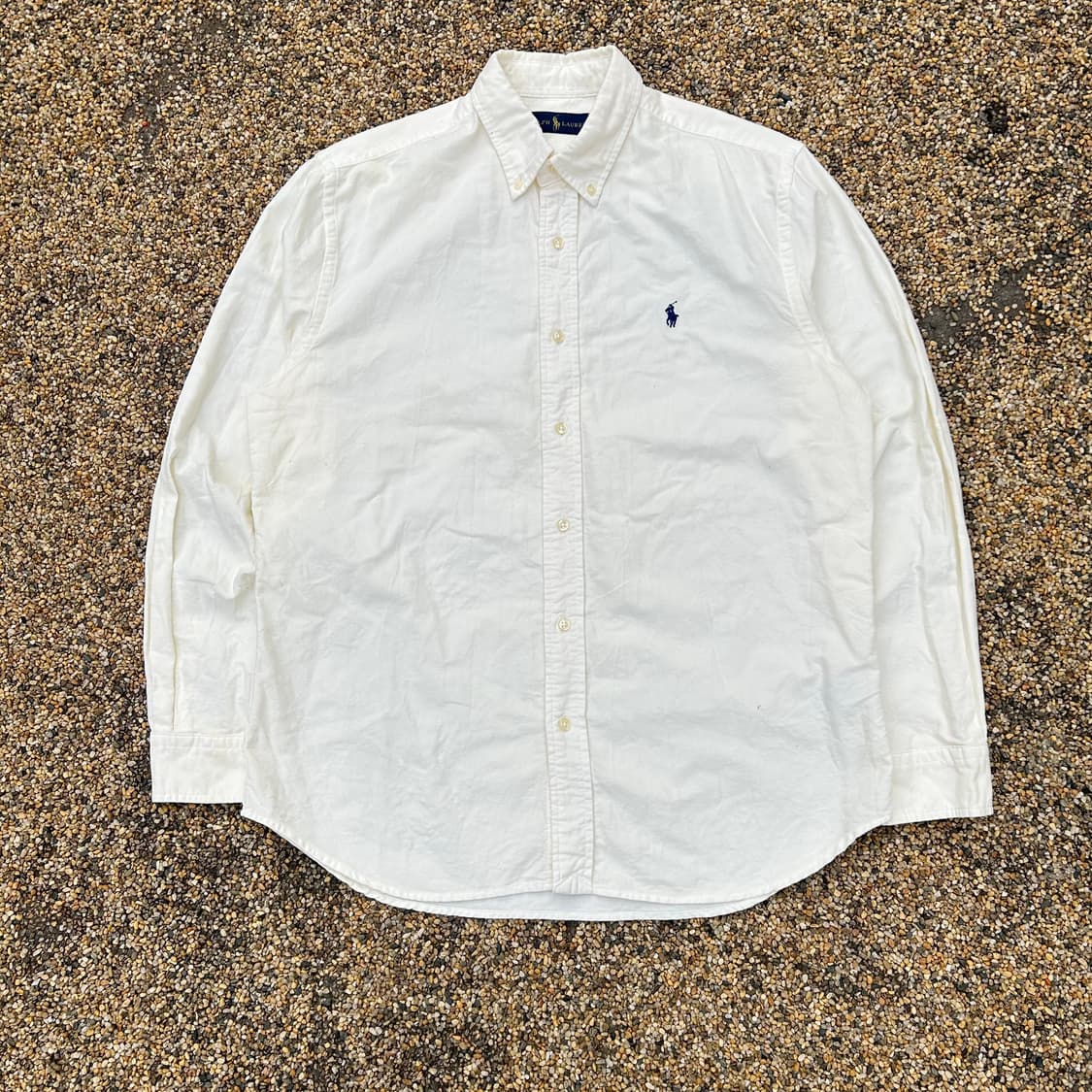 폴로 랄프로렌(POLO Ralph lauren) 화이트 옥스퍼드 셔츠 상품이미지1