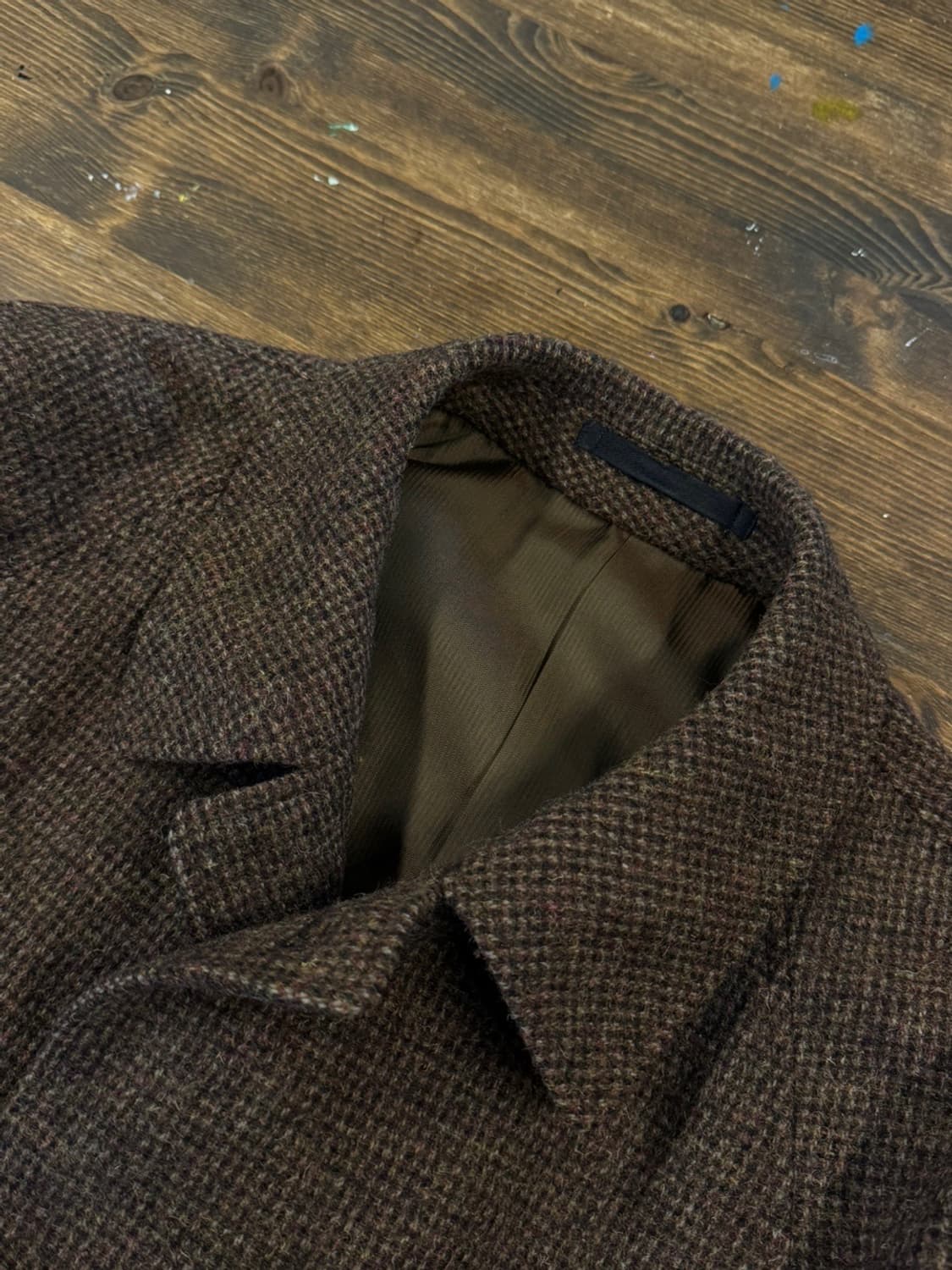 바이론 트위드 래글런 코트 100 상품이미지7