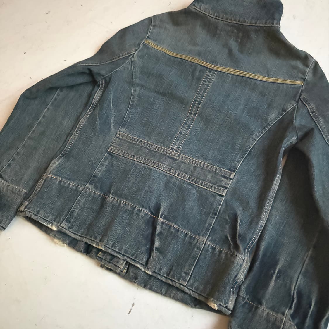 블루블루 Blue Blue 재팬 빈티지 데님자켓 S 상품이미지10