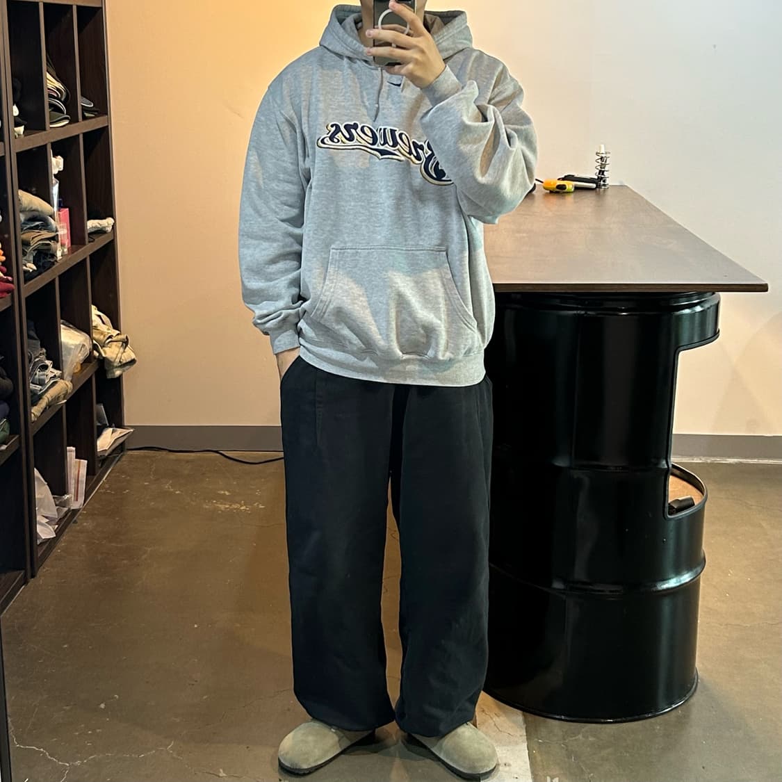 00s 나이키 센터 스우시 후디 상품이미지6