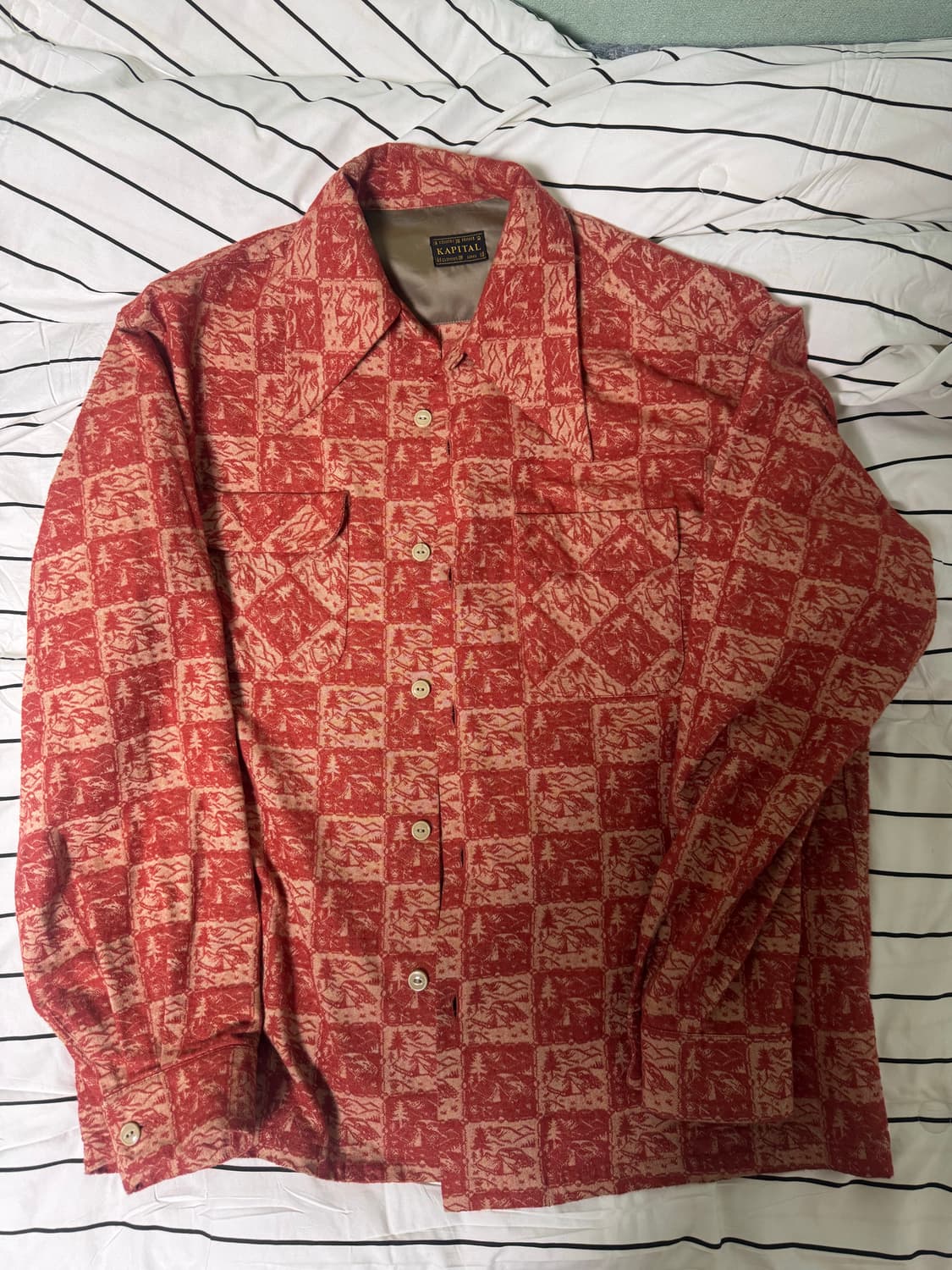 캐피탈 오픈카라셔츠 4사이즈 (2xl) 상품이미지1